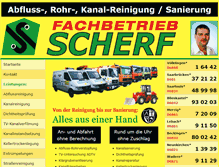 Tablet Screenshot of kanal-scherf.de